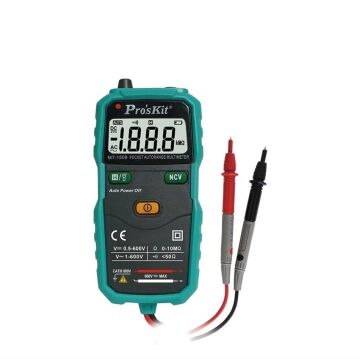 Proskit MT1509 Dijital Ölçü Aleti full otomatik CAT III 600VAC /DC NCV