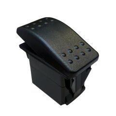 PowerMaster Sembolsüz Işıksız Yaylı 3 Pinli On-Off-On 12-24V Marin Switch