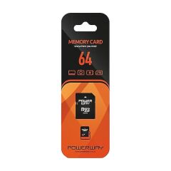 Powerway PWR-64 64 GB Micro SD Hafıza Kartı Class 10