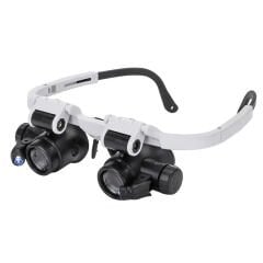 Sunup 2 Led Işıklı Pilli Büyüteçli Gözlük