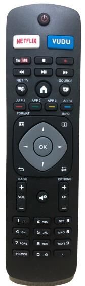 Philips Led Lcd Tv Kumandası Netflix Vudu Tuşlu