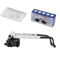 Sunup 2 Led Işıklı Pilli Büyüteçli Gözlük