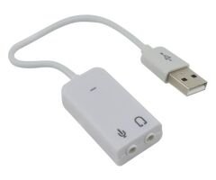 PLATOON PL-5663 USB TO 7.1 SES ÇEVİRİCİ APARAT KABLOLU USB SES KARTI