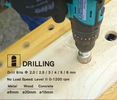 Proskit PT-1801F 18V Li-Ion Şarjlı Darbeli Matkap