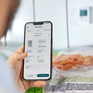 Testo 174H BT Akıllı Sıcaklık ve Nem Kayıt Datalogger Cihazı | Beyaz