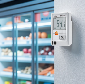 Testo 174H BT Akıllı Sıcaklık ve Nem Kayıt Datalogger Cihazı | Beyaz