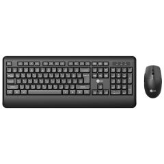 Lenovo Lecoo KW202 Kablosuz Q Klavye - Mouse Set Siyah
