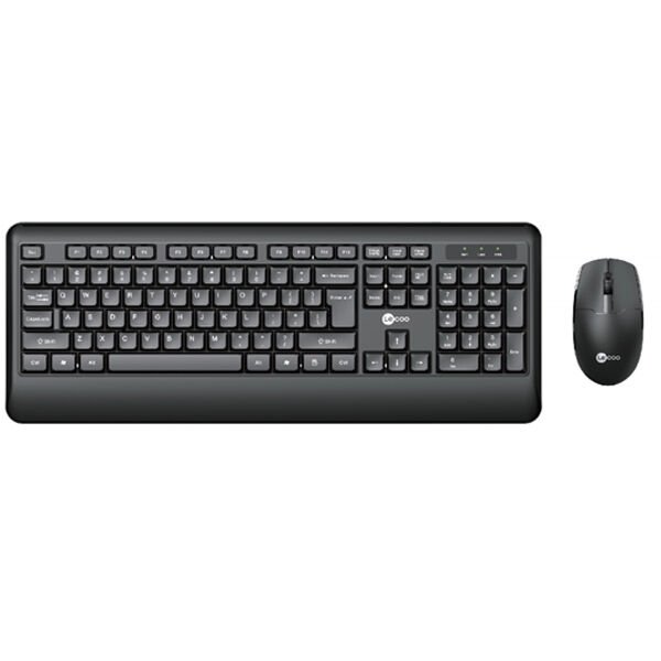 Lenovo Lecoo KW202 Kablosuz Q Klavye - Mouse Set Siyah