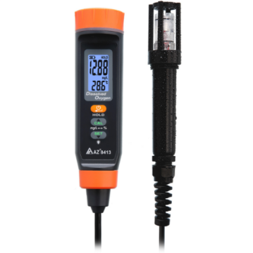 AZ 8413 Uzun Kablolu Problu Çözünmüş Oksijen (DO) Ölçer