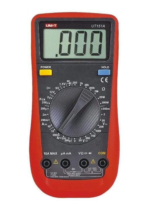 Unit UT-151A Batarya Testli Dijital Multimetre