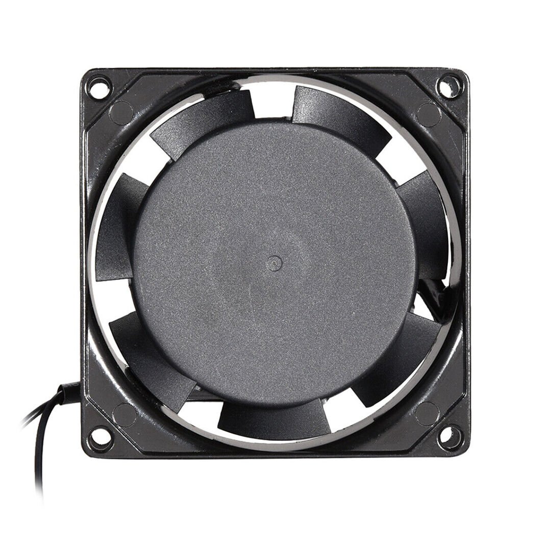 PowerMaster PM-21379 90x90x25mm 9X9 Metal Kasa Plastik Pervane AC220 Volt Fan