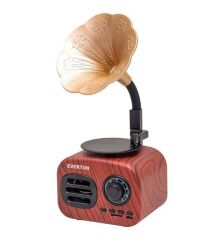 EVERTON RT-705BT (RT-707) USB/SD/FM/BLUETOOTH DESTEKLİ NOSTALJİK GRAMOFON MODEL RADYO
