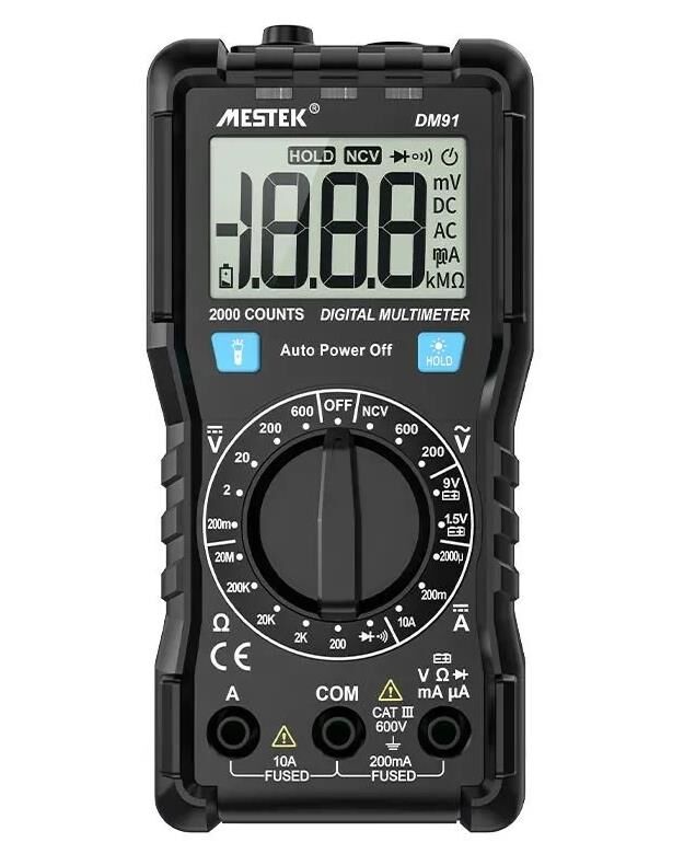 Mestek DM91 Manuel Dijital Multimetre