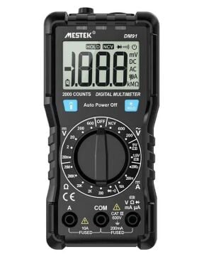 Mestek DM91 Manuel Dijital Multimetre