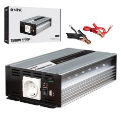 S-Link SL-1500W Dc12v-Ac230v 1500w İnverter İnvertör