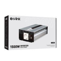 S-Link SL-1500W Dc12v-Ac230v 1500w İnverter İnvertör