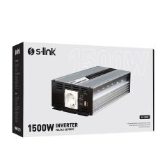 S-Link SL-1500W Dc12v-Ac230v 1500w İnverter İnvertör