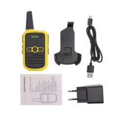 Wln KD-C51 16 Kanal Sarı Tekli Telsiz