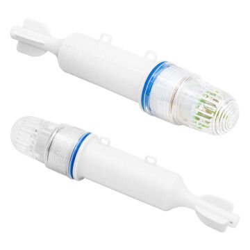 PowerMaster PM-19633 Mavi LED Su Geçirmez Balık Ağı Sinyal Lambası Pilli Çalışır Işıklı Şamandıra