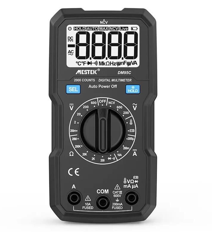 Mestek DM95C Manuel Dijital Multimetre