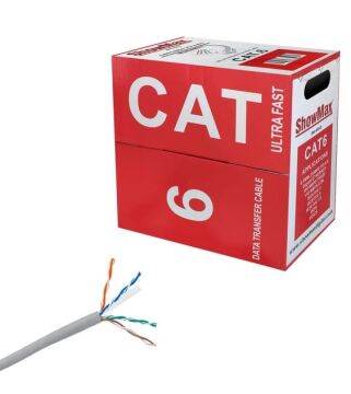 Showmax SH-4022 Cat6 Cat5 Kablo 23awg 0.50mm 305 Metre