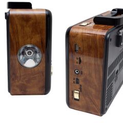 EVERTON RT-356BT USB/SD/FM/AW/SW/AUX/BLUETOOTH DESTEKLİ NOSTALJİK MÜZİK KUTUSU