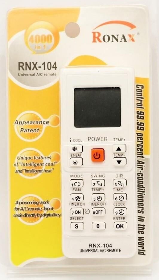 Ronax RNX-104 Akıllı Klima Kumandası