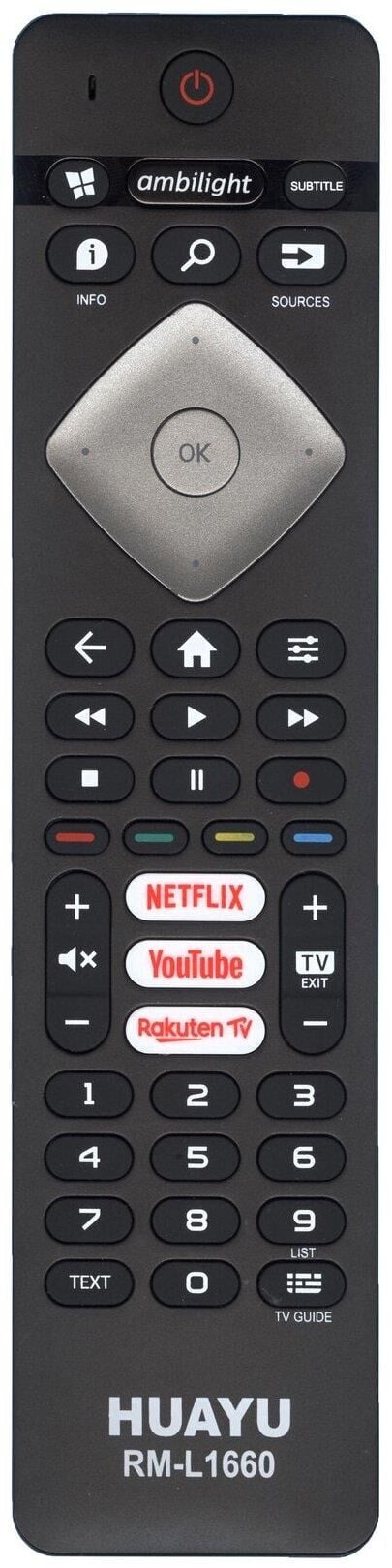 Philips RM-L1660 H0357C Netflix Rakuten Youtube Tv Tuşlu Kumanda