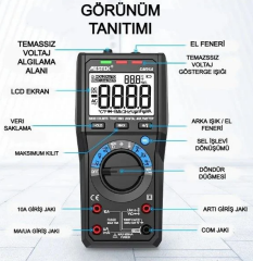 Mestek DM-96A Dijital Multimetre