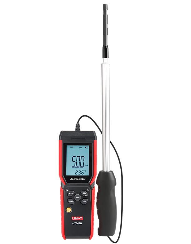 Unit UT-362H Pervane Anemometre Kanal İçi Ölçümler İçin Anemometre