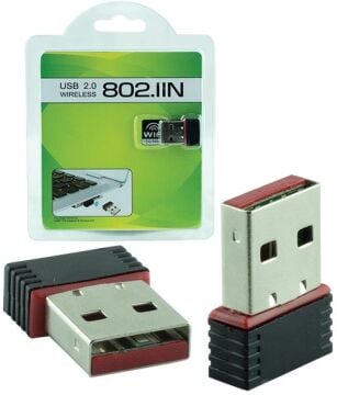 Magbox 802.11N Kablosuz Mini Adaptör 7601 İşlemcili Hd Uydu Destekli