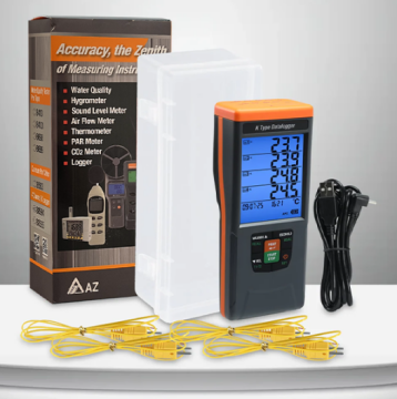 AZ 88594 GLP 4 Kanallı K Tipi Termokupl Veri Kaydedici