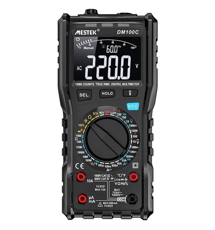 Mestek DM-100C Dijital Multimetre
