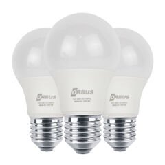 ORBUS ORB/L9W 3LÜ PAKET 9 WATT BEYAZ LED AMPUL