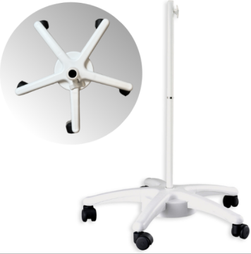 T5 Premium Büyüteç Ayağı | Beş Tekerlekli