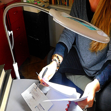 StandMag Ayaklı Esnek Boyunlu Ledli Büyüteç