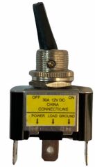 IC-151B 12 Volt Dc 30 Amper Toggle Switch On-Off Işıklı