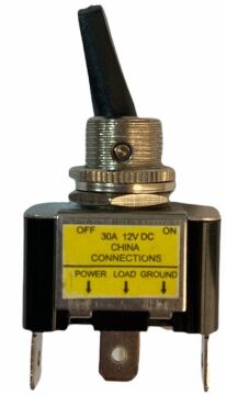 IC-151B 12 Volt Dc 30 Amper Toggle Switch On-Off Işıklı