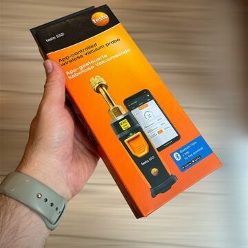 Testo 552i Uygulama Kontrollü Kablosuz Vakum Probu