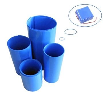 PowerMaster 18650 1 Metre 75Mm PVC Shrink Isı İle Daralan Pil Yalıtım Klıfı