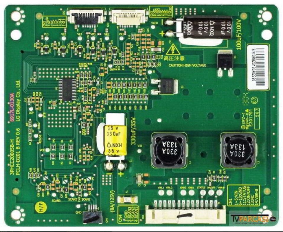 PCLH-D201 B REV 0.6 6917L-0130A 3PHCC20005B-H  Lcd Led Driver