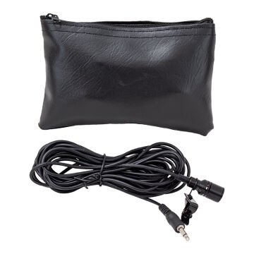 Magicvoice MV-445 Çantalı 5 Metre Kablolu 600 Ohm Yaka Mikrofonu