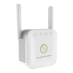 PowerMaster PW-WR22 300 Mbps 2.4 Ghz 2 Anten Wifi Router Repeater Access Point Priz Tipi