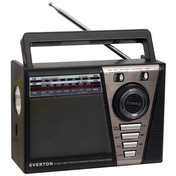 EVERTON RT-800BT USB/SD/FM/BLUETOOTH DESTEKLİ IŞIKLI NOSTALJİK RADYO