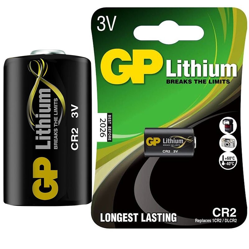 GP CR2 3 Volt Lityum Fotoğraf Makinesi Pili