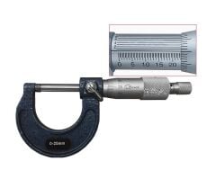 LYK 5208 Mekanik Mikrometre 0-25 mm 0.001 mm Hassasiyetli