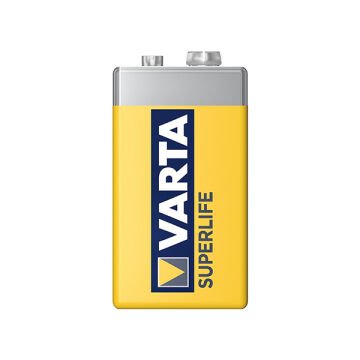 Varta Superlife Çinko 9 Volt Pil (12'li Paket)
