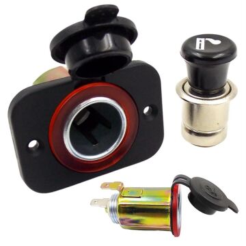 PowerMaster IC-246B-6 12 Volt 10 Amper Araba Çakmaklık Şarj Soketi