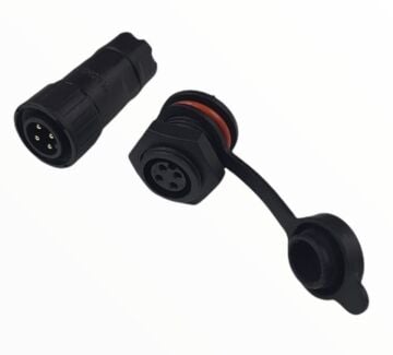 IC-266M 16Mm Su Geçirmez Konnektor Şase Seyyar Takım 3P