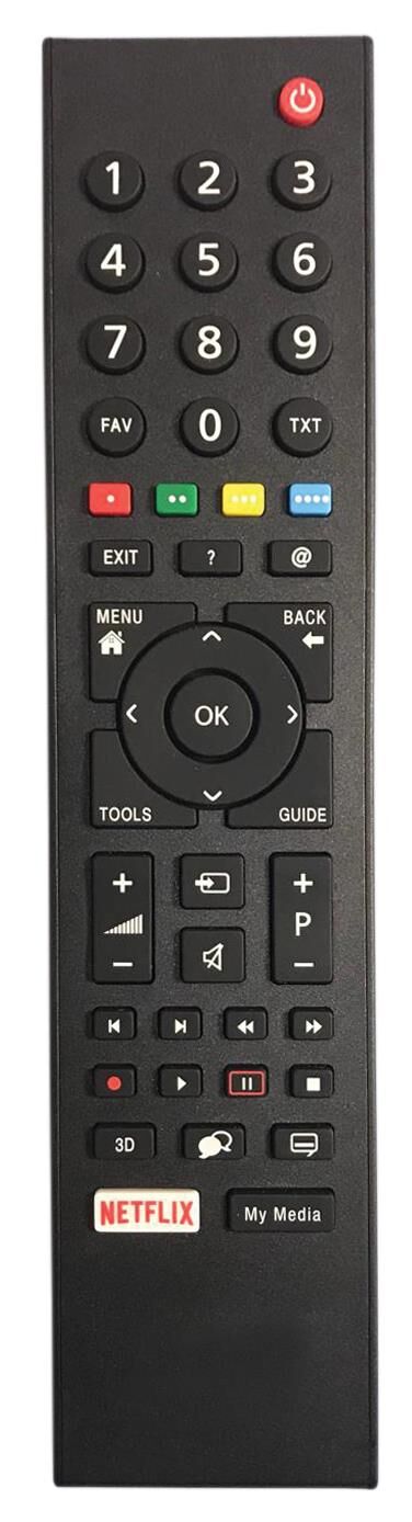 Arçelik Beko Lcd Tv Kumandası Netflix Tuşlu